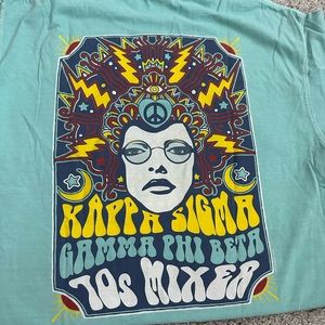Gamma Phi Beta x Kappa Sigma mixer tshirt